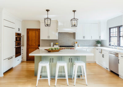 modern and rustic kitchen